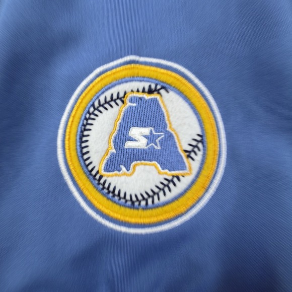 Starter ASPHALT LEGENDS All-State Stars 27 Stitched Baseball Jersey Blue/Gold XL - Picture 15 of 16